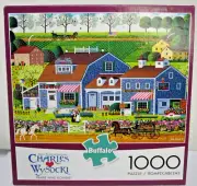 Buffalo Puzzle Prairie Wind Flowers Puzzle 1000PCS Charles Wysocki Jigsaw New