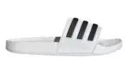 New Adidas Men’s Adilette Boost White Slides Sandals Size 8 - FREE SHIPPING!