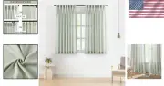 Elegant Soft Green Pinch Pleated Curtains - Light Filtering Drapes, 2 Panels ...