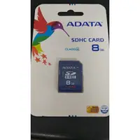 在飛比找蝦皮購物優惠-威剛 記憶卡 8G ADATA Micro SD 8GB C