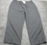 Millers Woman Short Pants 20 Elastic Waist L28 Grey New