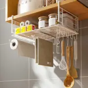 Sofityou under Shelf Storage Basket under Desk Cabinet Wire Organizer
