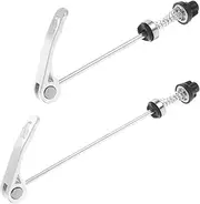 SUPVOX Extend Your Bike Ride: Easy Install Bike Wheel Hub Stems Lever Set of 2 for Front/Rear Axles