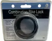 Bicycle Lock 48" Coated Cable Combination Bike Lock Helping Hand New In Box