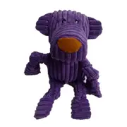 Paw Play Dog Plush Interactive Pet Dog Chew Toy w/ Squeaker Purple 30cm