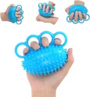 Hand Exercise Ball Finger Therapy Ball - Grip Strengthening, Stress Relief Balls