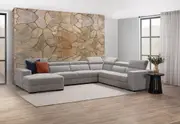 DARIO FABRIC Corner Lounge with LHF Chaise