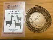 Gift for Kids | Traditional Craft Kit | Prehistoric Split Twig Figurine Kit