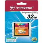 Transcend 32GB 133x CF CompactFlash Memory Card NEW USA