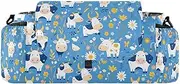 Delicate Cartoon Cow Dark Blue stroller organizer lightweight stroller caddy with cup holder mobile phone accesorios para coche de accesorios para bebé