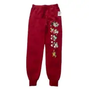 Disney Mickey Minnie and Friends Christmas Sweatpants Joggers Women's