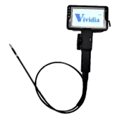 5.5mm 1m Long Articulating HD Borescope Videoscope 4.5" Monitor Auto Airplane