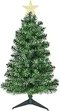DUUDO 3FT Premium Hinged Artificial Holiday Small Mini Christmas Tree for Tabletop,Home, Office, Indoor and Outdoor Holiday Decoration,Easy Assembly Metal Hinges & Foldable Base