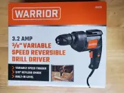 Warrior 3.2 Amp 3/8" Variable Speed Reversible Drill - Model #58528