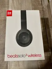 NEW SEALED Beats Solo3 Wireless MATTE BLACK Headphones MP582LLA