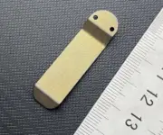 1 Pc Titanium Alloy TC4 Pocket Clip for 58mm Victorinox Swiss Army Knife
