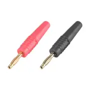 2mm Banana Speaker Plug Cable Screws Connectors 10A Jack Connector 2pcs