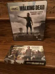 '14 Cryptozoic Walking Dead Season 3 Part 1 Sealed Trading Card Box & M28 Binder