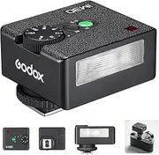 [GODOX] Flash iM30 Camera Flash, GN15 7 Power Levels (1/64~1/1), S1/S2, Pocket Mini On-Camera Flash Speedlite for Sony, Canon, Nikon, Olympus, Fujifilm, Panasonic, Pentax Cameras