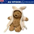 Jellycat Bartholomew Bear Bathrobe 26CM Beige Birthday Bunny Plush Doll Gifts