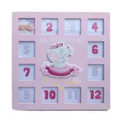 My First Year Newborn Baby 12 Pictures Photo Frame Frames Pink