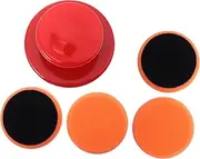 HEALLILY 1Set Car Buffing Pads with Handle Sponge Polishing Pads for Waxing and Polishing Washable and Reusable Car Care Supplies for All Vehicle