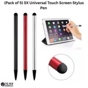 5X Universal Touch Screen Stylus Pen for iPad iPhone Samsung Tab (Pack of 5)