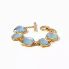 Savoy Link Bracelet Chalcedony Blue