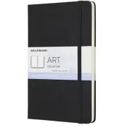 Moleskine Black Draw/Sketch Paper L 200gsm Thread Bound Watercolour Art Notebook