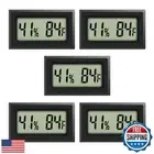Rojuna Mini Thermometer Hygrometer, Large Number Fahrenheit LCD Display Digit