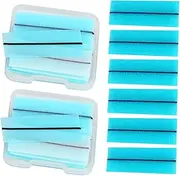 2 Boxes Self Adhesive Eyelash Adhesive Strip Lash Glue Strips Eye Lash Adhesive Strips Lash Glue Replacement Self-adhesive Strips Fake Lashes Strips Jelly Glue No Glue Applicator
