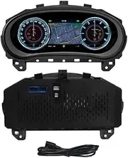 LBLYTO Carbar 12.3" Compatible for OPEL Generation Trucks & SUVs Digital Dashboard Cluster with Touch Screen LCD Display, Universal Speedometer for Off-Road Vehicles(Base2016-2024)