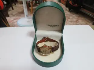 LONGINES 浪琴 18k金征服者古董錶