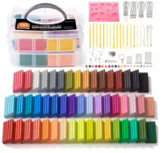 Shuttle Art Polymer Clay Kit, 50 Colours, Soft Clay Kit - DIY Craft for Kids