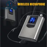 Wireless Lavalier Lapel Microphone MIC System Headset Receiver Transmitt