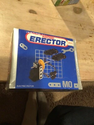 NEW Meccano Erector Set Electric Motor Kit Gears Forward/Reverse 6V #032231 MIB