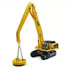 1:87 Material Handler Crane Toy Construction Vehicle Diecast Toys for Kids Boys