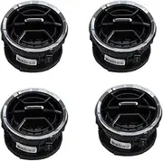 LESANGBAIHUODIAN Air A/C Outlet Vent Conditioning Deflector Vent 31G 819 703E Fit for VW Jetta 2013 2014 2015 2016 2017(Color:4PCS)