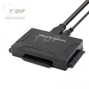 USB 3.0 Hard Drive Adapter Converter Cable DVD 2.5/3.5/5.25" SATA IDE SSD NEW