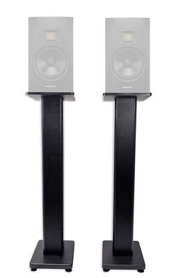 (2) Rockville 36” Studio Monitor Speaker Stands For ADAM Audio T7V Monitors