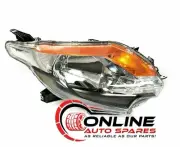 Right Hand Head Light Lamp GLX (Black) fit Mitsubishi Triton Ute MQ 16~18 RH RHS (for: Mitsubishi)