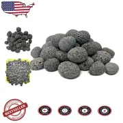 10 lbs of Zero Maintenance Natural Lava Stones - Perfect for Fireplaces & Pits