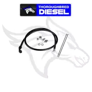 Fleece FPE-DTFL-0116 Remote Turbo Oil Feed Line Kit for 01-16 Duramax 6.6L