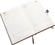 Angoily 1 Set Portable Academic Planner Notebook Multi Function Study Organizer for Students Home Office Use Design for Daily Writing Creative Ideas Friends Family