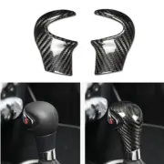 Real Carbon Fiber Gear Shift Knob Cover Trim fit For Mini Cooper R55 R56 R60 (for: Mini)
