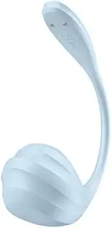 Smooth Petal Connect, Waterproof Wearable Vibrator with App Control, 12 Vibration Modes, Blue Sex Toys Vibrator Dildo Vibrater Sex Toysfemale Adult Toy Rabbit Thrusting Dildo Vibrators For Woman