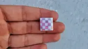 square loose gemstone flatback western style checker cabochon for jewelry making