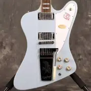 Epiphone/Inspired by Gibson Custom 1963 Firebird V Maestro Vibrola Frost Blue