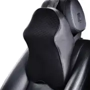 US Car Memory Foam Pillow Black Seat Headrest Pad Head Neck Rest Support Cushion