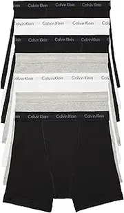 [Calvin Klein] Men's Cotton Classics 7-Pack Boxer Brief